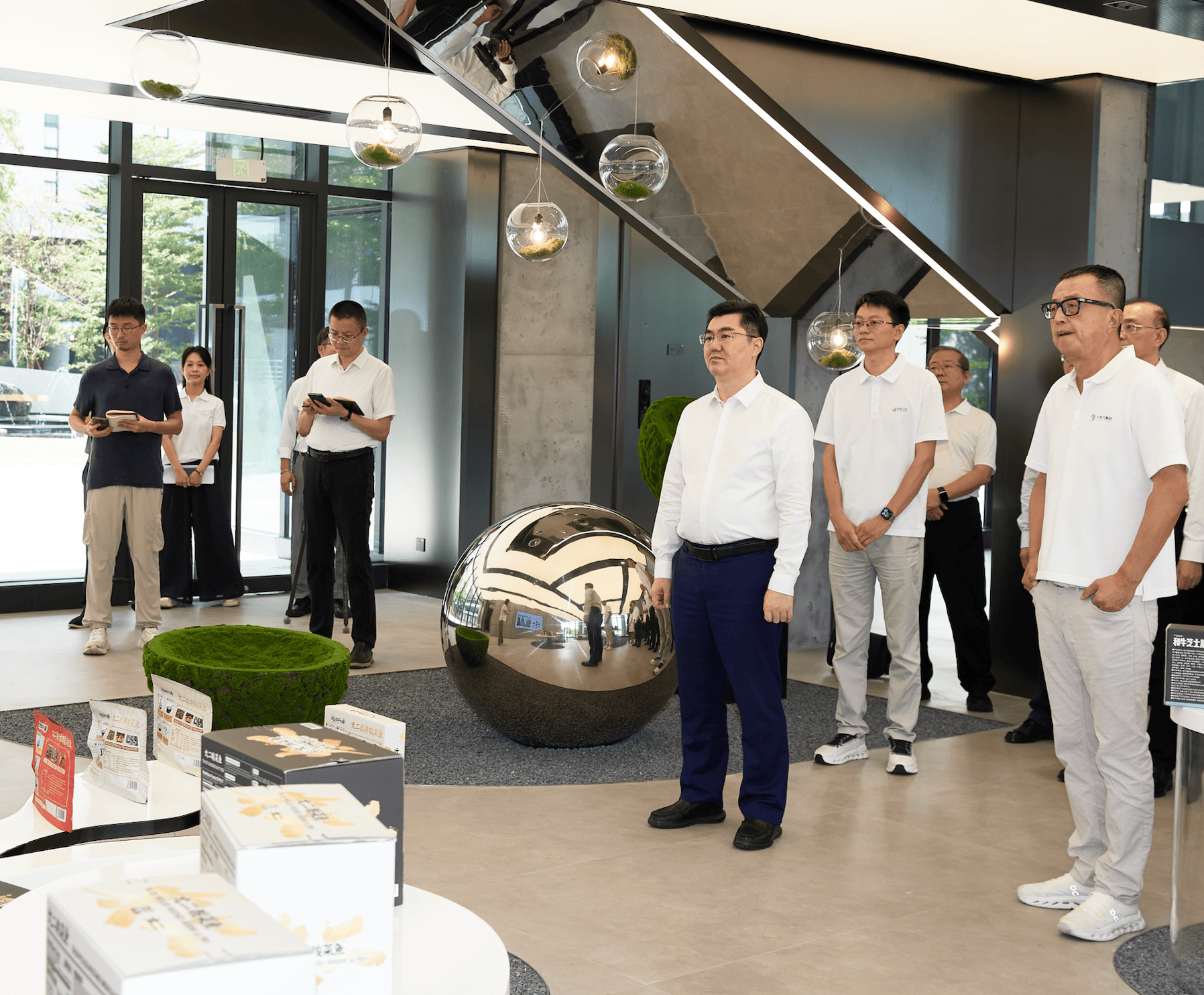 孙志洋市长调研九州官方网站入口（中国）官方网站
集团全国供应链中心基地